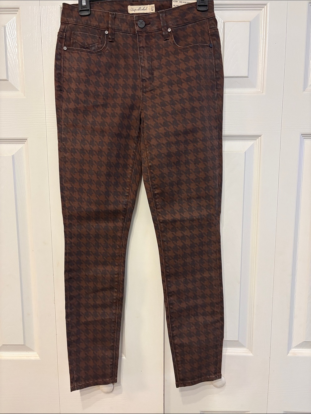 Unpublished Houndstooth Skinny Jeans 684